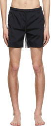 Off-White Black Nylon Swim Shorts