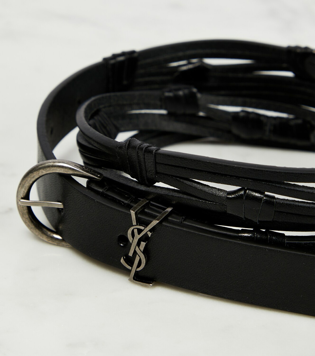saint laurent wide belt
