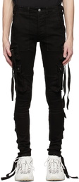 AMIRI Black Tactical Cargo Pants