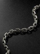 David Yurman - Streamline® Sterling Silver Diamond Chain Bracelet - Silver