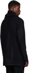 Julius Black Drape Turtleneck