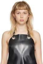 Alan Crocetti SSENSE Exclusive Silver & Green Drip Single Earring