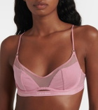 Nensi Dojaka x Calvin Klein mesh-trimmed bralette