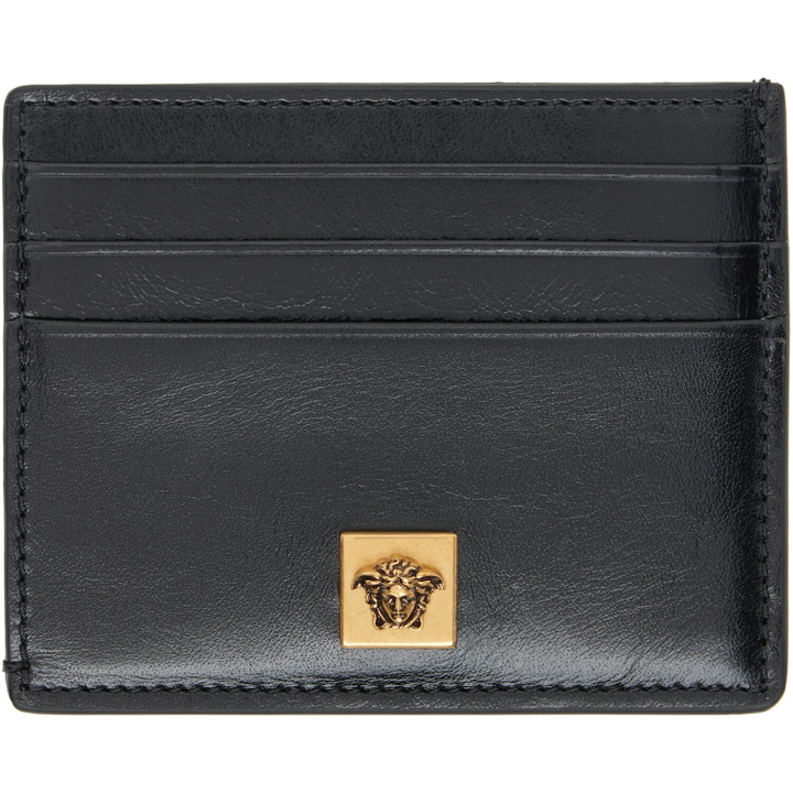 Photo: Versace Black Severine Leather Card Holder