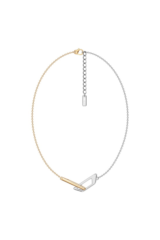 Photo: Diesel Stainless steel chain necklace - Necklaces - Unisex - Silver