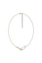 Diesel Stainless steel chain necklace - Necklaces - Unisex - Silver