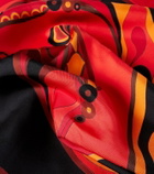 Pucci Manuba silk twill foulard scarf
