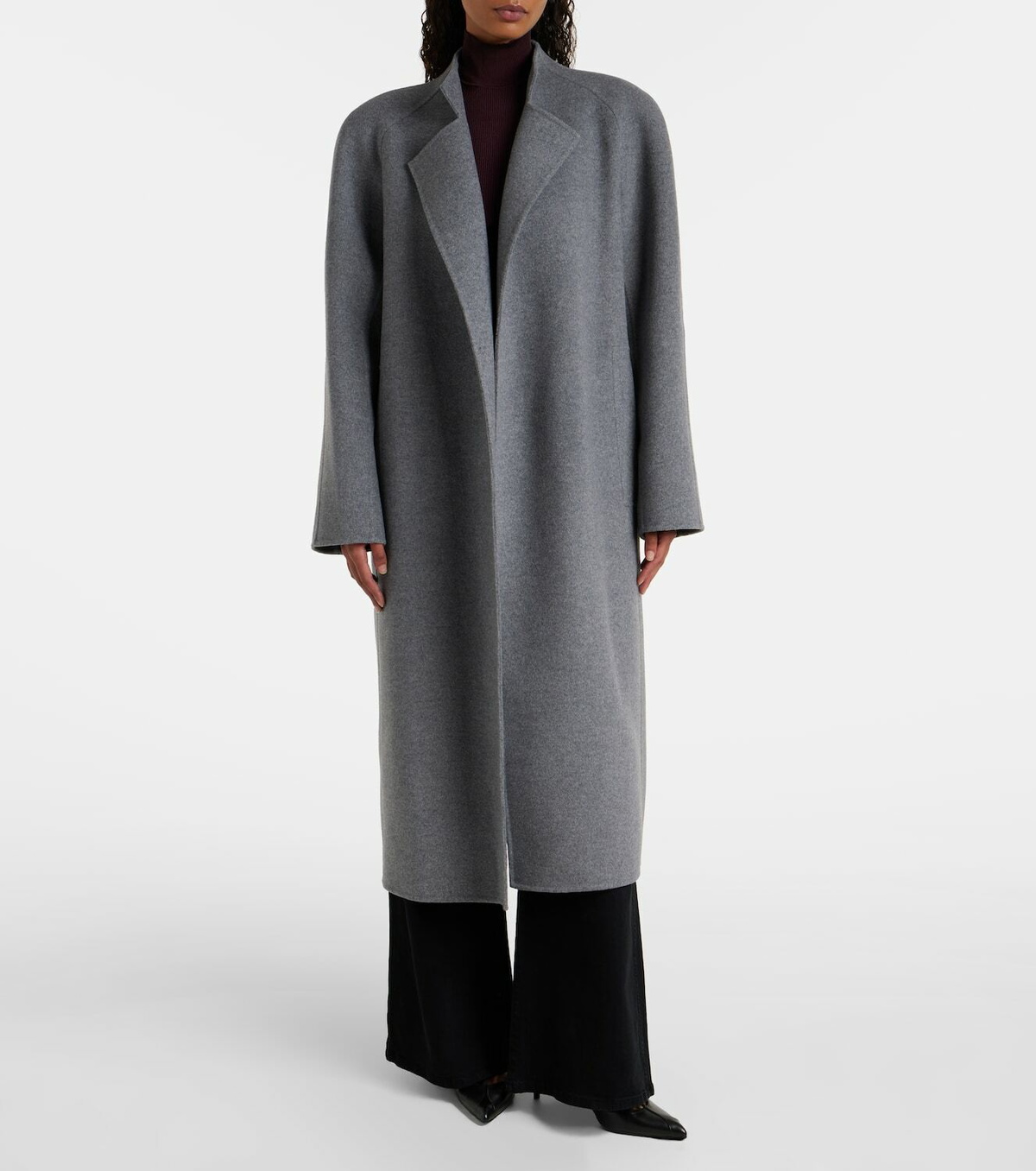 Khaite Deena wool wrap coat