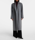 Khaite Deena wool wrap coat