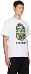 BAPE White ABC Camo T-Shirt