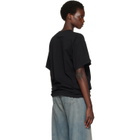 MM6 Maison Margiela Black Logo Patch T-shirt