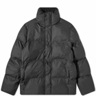 Rains Men's Boxy Puffer Jacket in Black