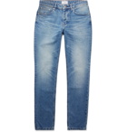 AMI - Washed-Denim Jeans - Blue