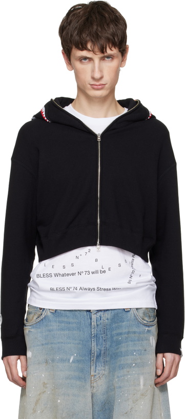 Photo: BAPE Black Shark Cropped Full Zip Hoodie