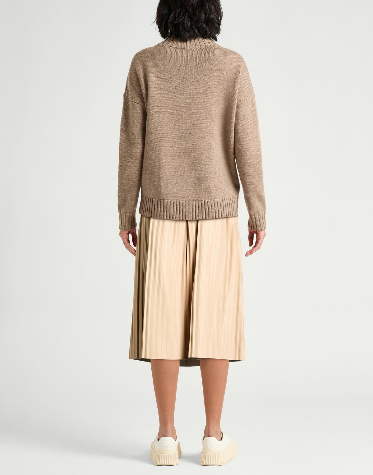 Jijil Womens Midi skirt in Beige