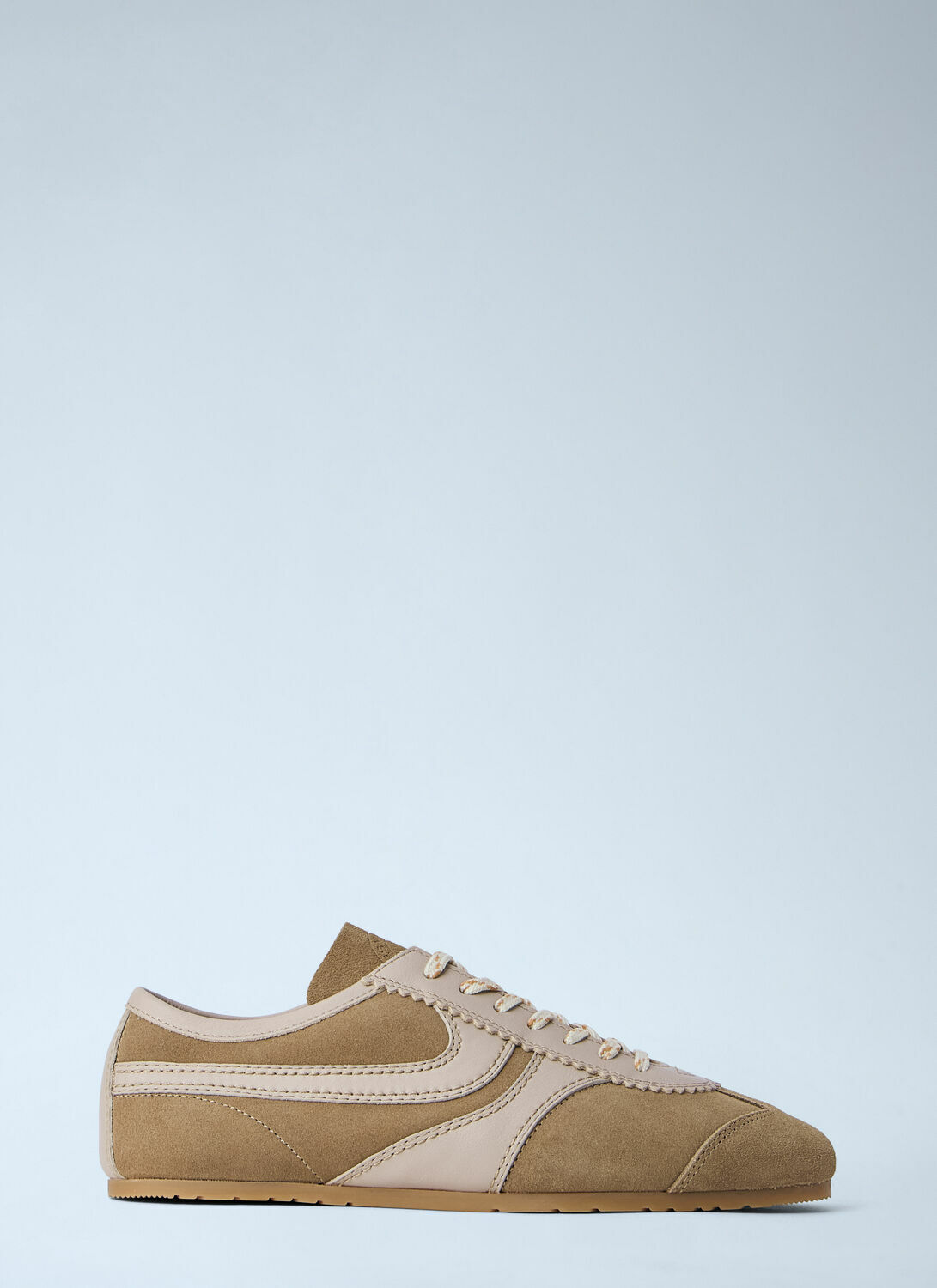 Dries Van Noten Suede Trimmed Sneakers
