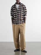 Kardo - Ronald Checked Cotton Shirt - Brown