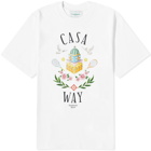 Casablanca Men's Casa Way T-Shirt in White