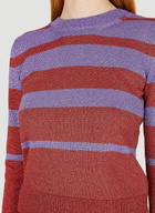 Rabanne Metallic Striped Sweater