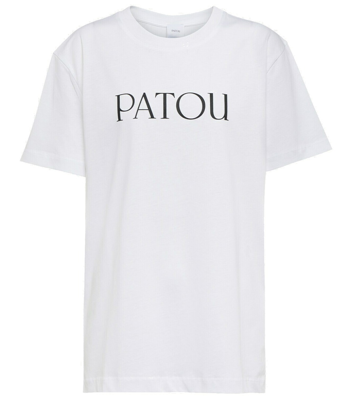 Photo: Patou Logo cotton jersey T-shirt