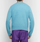 Acne Studios - Kai Mélange Wool Sweater - Men - Turquoise