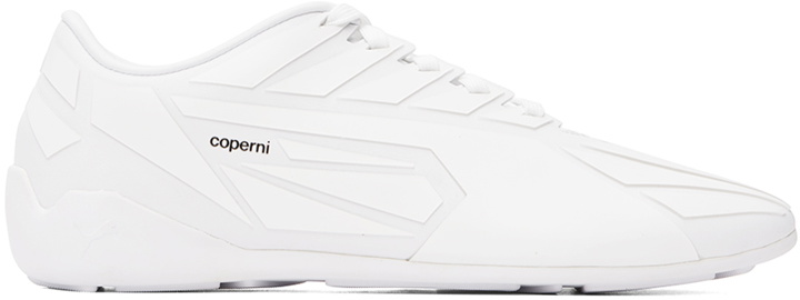Photo: Coperni White PUMA Edition Speedcat Sneakers