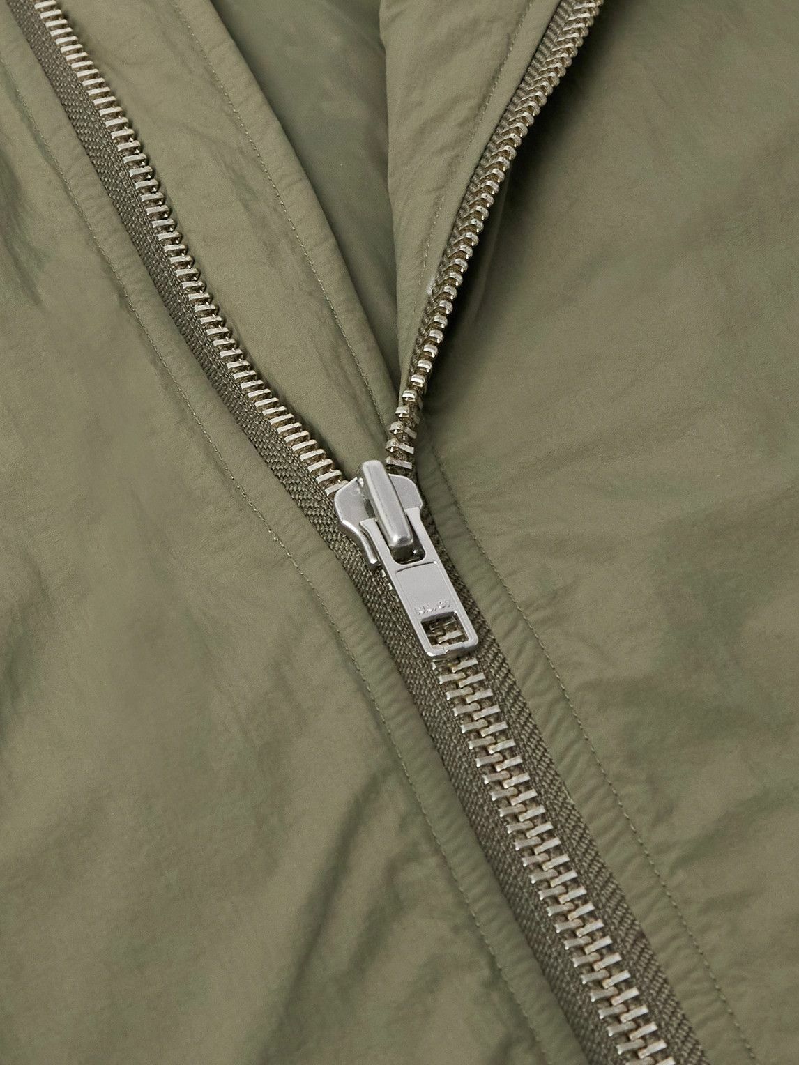 NN07 - Dixon 8280 Padded Recycled-Shell Bomber Jacket - Green