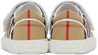 Burberry Baby Beige Vintage Check Sneakers
