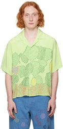Glass Cypress Green Trees On Shirt