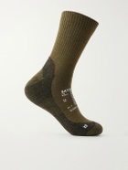 Satisfy - Stretch Merino Wool-Blend Socks - Green