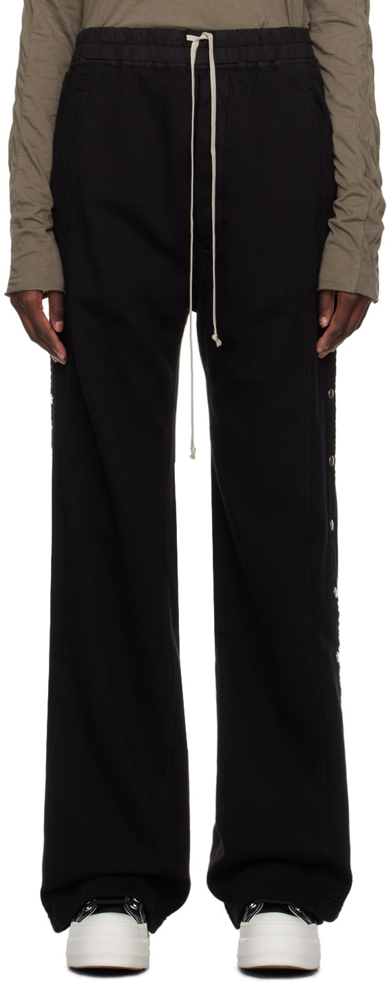 Rick Owens DRKSHDW Black Pusher Lounge Pants Rick Owens Drkshdw