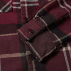 Barbour Men's Cannich Overshirt in Winter Red Tartan