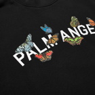 Palm Angels Butterfly College Crew Sweat