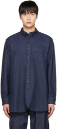 Engineered Garments Navy 19th Century BD Shirts