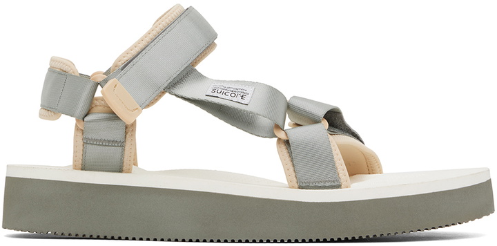 Photo: Suicoke Gray & White DEPA-2PO Sandals