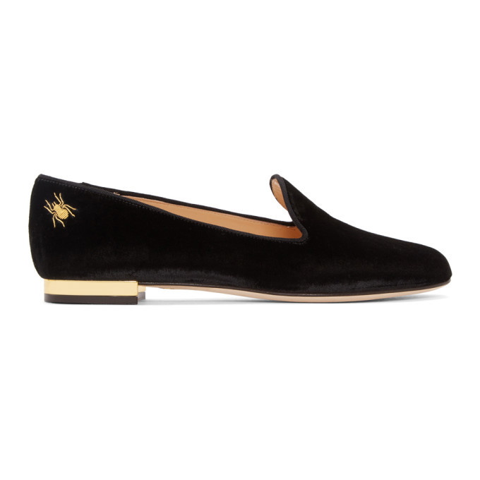 Photo: Charlotte Olympia Black Nocturnal Loafers