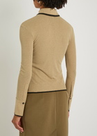 Nanushka Idana Mesh-jersey Shirt Sand