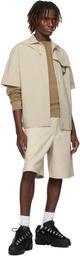 HELIOT EMIL Beige Igneous Shorts