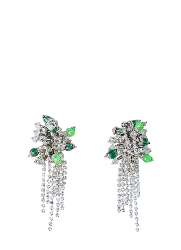 Photo: Dries Van Noten Cluster Drop Earrings