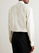 Favourbrook - Ruffled Cotton-Poplin Shirt - Neutrals