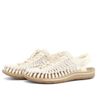 Keen Men's Uneek in White Cap/Cornstalk