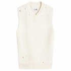MM6 Maison Margiela Men's Gilet in Cream