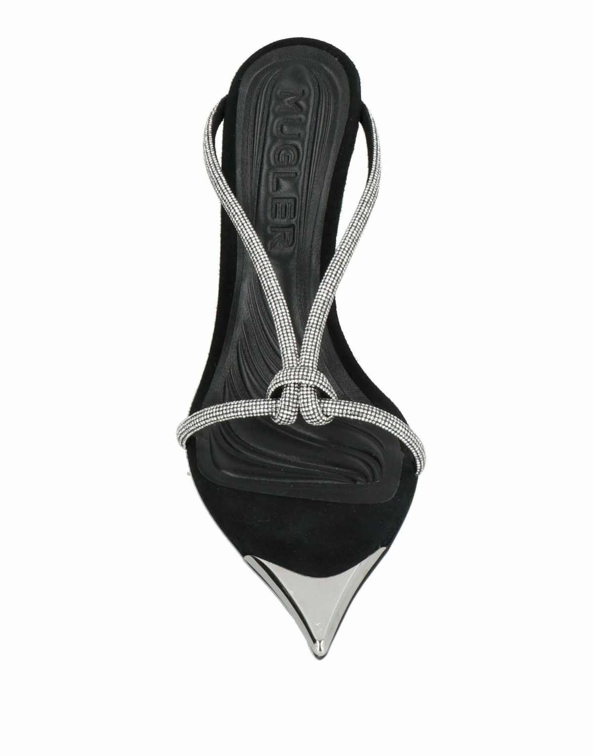 Mugler Womens Sandals in Silver