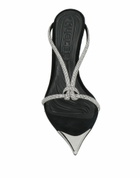 Mugler Womens Sandals in Silver