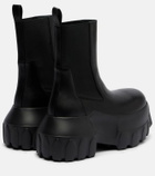 Rick Owens Beatle Mega Tractor leather Chelsea boots