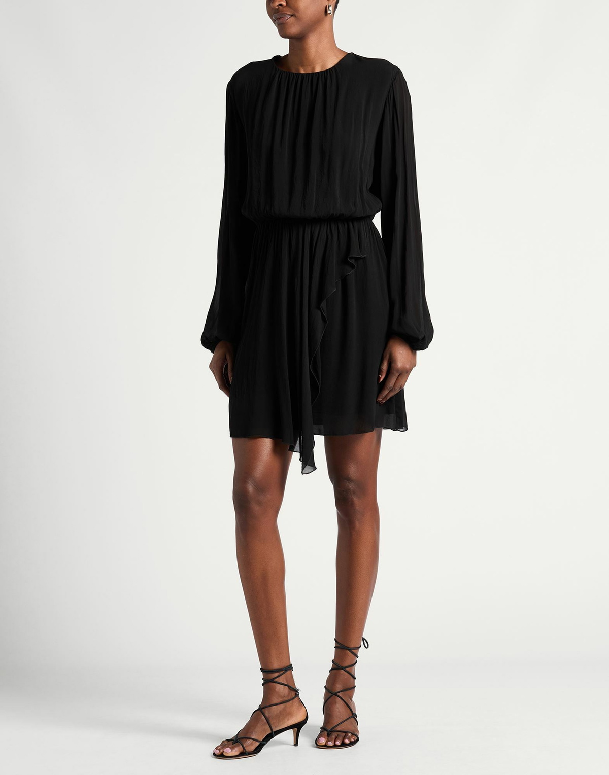 Manila Grace Womens Mini dress in Black