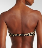 Marysia Lisbon leopard-print bikini top