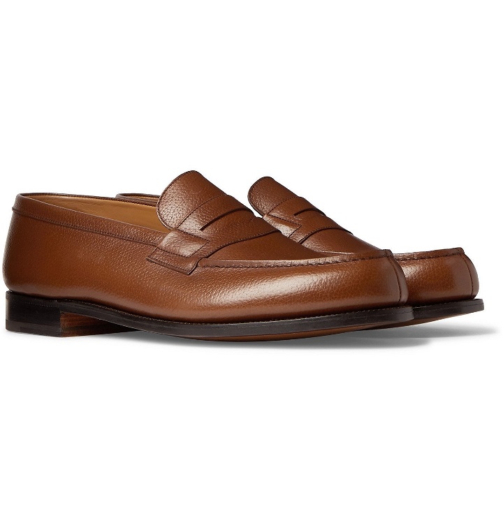 Photo: J.M. Weston - 180 Moccasin Full-Grain Leather Loafers - Brown