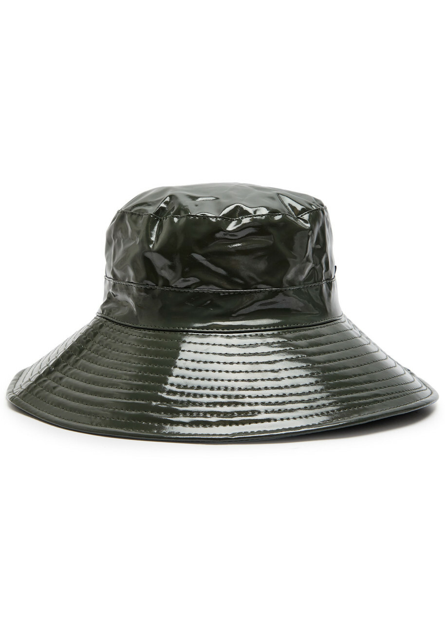 Rains Boonie Rubberised Bucket hat Dark Green