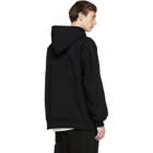 Etudes Black Shade Logo Hoodie